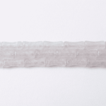 White Quartz Natural Stone 5×13mm Hourglass Polished