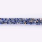 Sodalite Natural Stone 3mm Cube Polished
