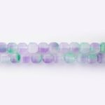 Fluorite Natural Stone 8mm Cube Sparkling Faceted