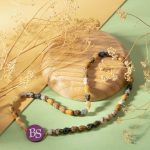 Bumblebee Jasper Natural Stone 6×8mm Teardrop Sparkling Faceted - Image 2