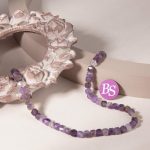 Amethyst Natural Stone 5mm Cube Faceted - Image 2