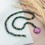 Green Tiger Eye Dyed Stone 5×6mm Oval Sparkling Faceted - Image 2