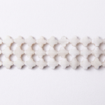 White Quartz Natural Stone 8mm Van Cleef Polished