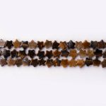 Tiger Eye Natural Stone 6mm Star Polished