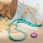 Turquoise Tibetan Stone 5×6mm Oval Sparkling Faceted - Image 2