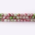 Watermelon Tourmaline Natural Stone 5×6mm Oval Sparkling Faceted