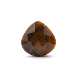 Tiger Eye Natural Stone 12mm Teardrop Sparkling Faceted Single Piece