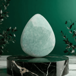 Amazonite Natural Stone 12mm Teardrop Sparkling Faceted Single Piece - Image 2