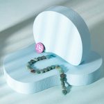 Chrysocolla Turquoise Natural Stone 8mm Heart Sparkling Faceted - Image 2