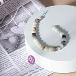 Multicolor Amazonite Natural Stone 8mm Heart Sparkling Faceted - Image 2