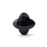 Onyx Natural Stone 13mm Van Cleef Sparkling Faceted Single Piece