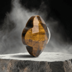 Tiger Eye Natural Stone 13mm Van Cleef Sparkling Faceted Single Piece - Image 2