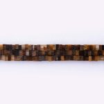 Tiger Eye Natural Stone 2×3mm Cube Polished