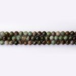 Rhyolite Jasper Natural Stone 4mm Round Sparkling Faceted