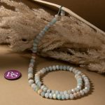 Multicolor Amazonite Natural Stone 4×6mm Lentil Sparkling Faceted - Image 2