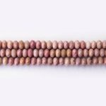 Pink Tourmaline Natural Stone 4x6mm Lentil Sparkling Faceted