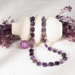 Amethyst Natural Stone 10mm Lentil Faceted - Image 2