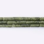Green Jade Natural Stone 4×13mm Cylinder Polished