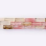 Watermelon Quartz Natural Stone 4×13mm Cuboid Polished