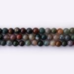 Fancy Jasper Natural Stone 6mm Round Polished