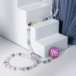 Fluorite Natural Stone 4mm Cube Sparkling Faceted - Image 2
