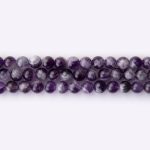 Amethyst Natural Stone 6mm Round Polished