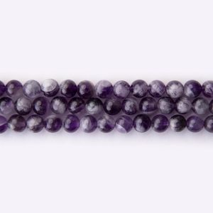 Amethyst Natural Stone 6mm Round Polished