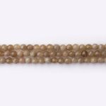 Honey Jade Natural Stone 4mm Round Faceted