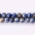 Sodalite Natural Stone 10mm Round Polished