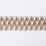 Synthetic Cream Pearl 8mm Round Polished