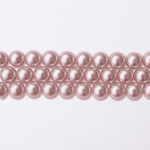 Synthetic Pink Pearl 8mm Round Polished