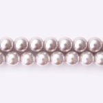 Synthetic Grey Pearl 10mm Round Polished