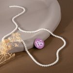 Synthetic White Pearl 3mm Round Polished