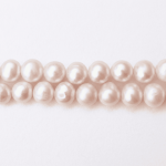 Natural White Pearl 11-12mm Semi-Baroque