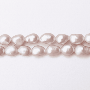 Natural White Pearl 7×8mm Oval