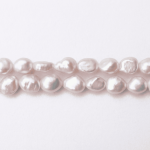 Natural White Pearl 8-10mm Semi-Baroque