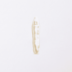Natural White Pearl 6×30mm Baroque - Single Piece