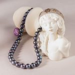 Natural Smoky Pearl 9 -10mm Round - Image 2