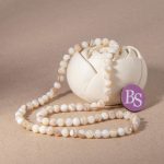 Natural White Shell 5mm Round Polished - Image 2