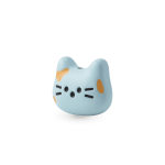 Blue Lovely Cat Enamel Jewelry Beads - 9×12mm - Image 2