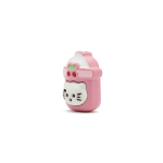 Pink Kitty Baby Bottle Enamel Jewelry Beads - 10×13mm - Image 2