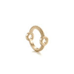 Gemstone Holder Bezel - 9mm 18K Gold Plated - Image 2