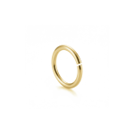 Open Jump Ring - 6mm (0.7mm Wire) 18K Gold Plated - Image 2