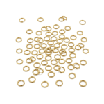 Open Jump Ring - 4mm (0.6mm Wire) 18K Gold Plated