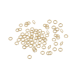 Open Jump Ring – 3mm (0.3mm Wire) 18K Gold Plated