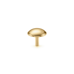Flat Head Peg Cap - 3mm (0.7mm Wire) 18K Gold Plated - Image 2