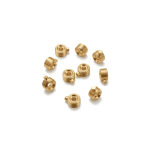 Stopper Bead - 3×4mm 18K Gold Plated