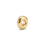 Donut Spacer Bead - 2×5mm 18K Gold Plated - Image 2