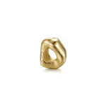 Irregular Spacer Bead - 2×3mm 18K Gold Plated - Image 2