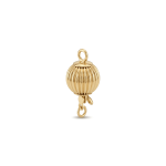 Watermelon Open Box Clasp - 8×19mm 18K Gold Plated